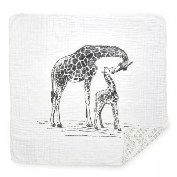 aden + anais Other New Aden Anais Baby Blanket Giraffe Sketch You